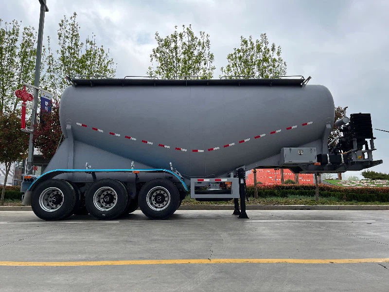 3 Axle 30 Ton Bulk Cement Trailers in Africa suppliers