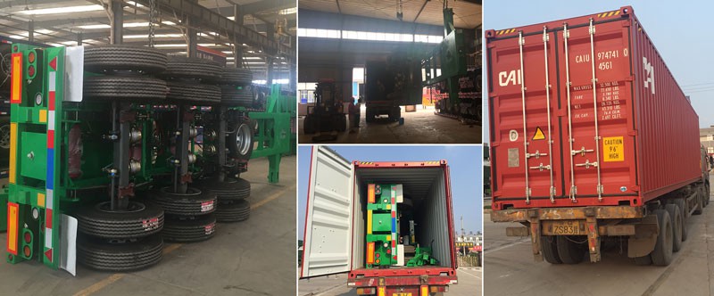 3 Axle Shipping Container Trailer for Sale 3 Axle Shipping Container Trailer for Sale