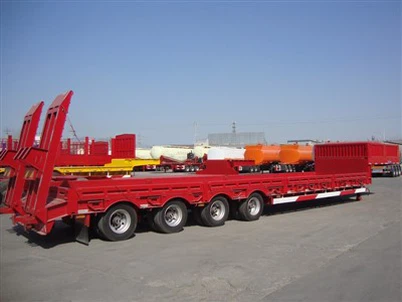 Remolc de llit baix de 4 eixos de 150 tones en venda